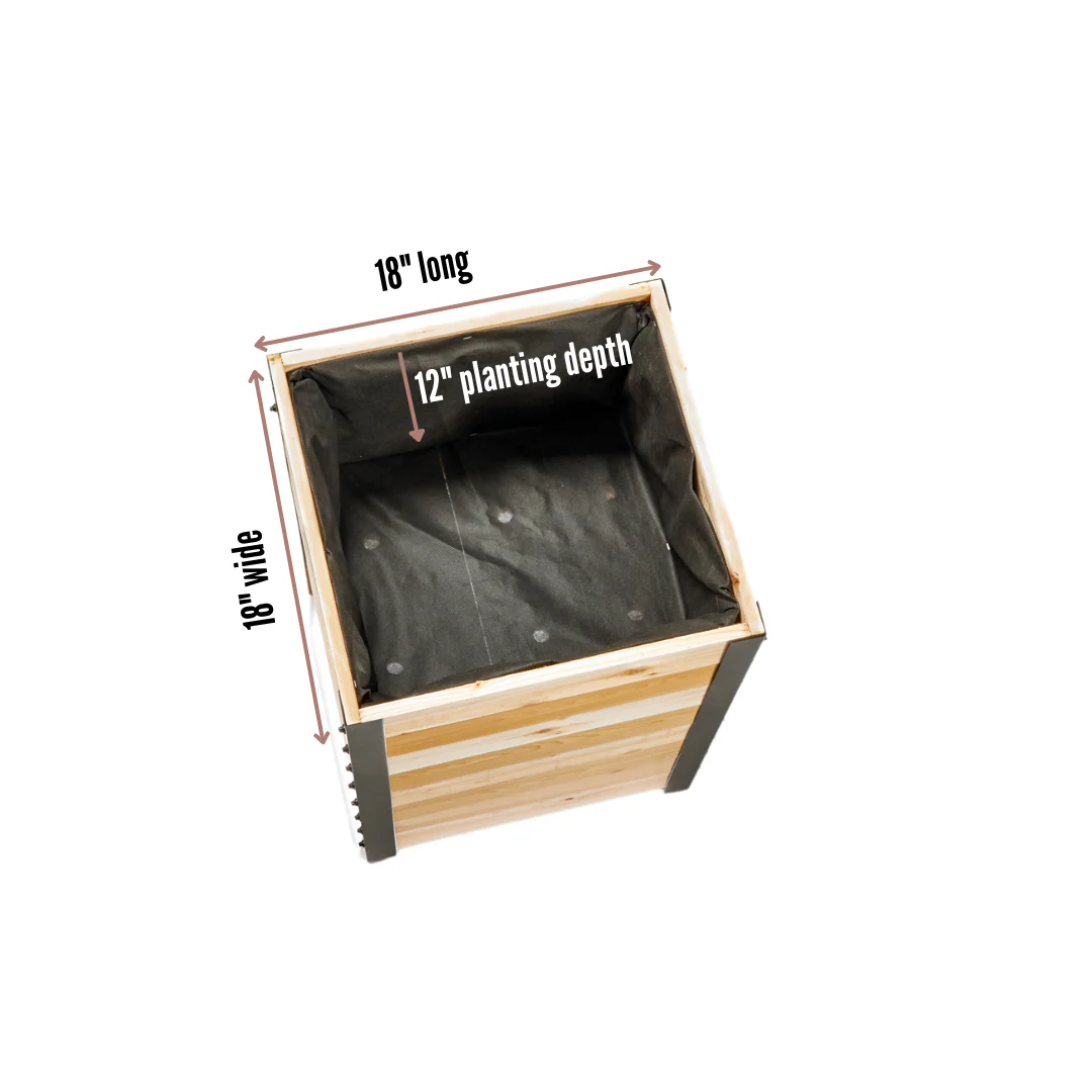 18" x 18" Planter Box 24" Tall - Image 4