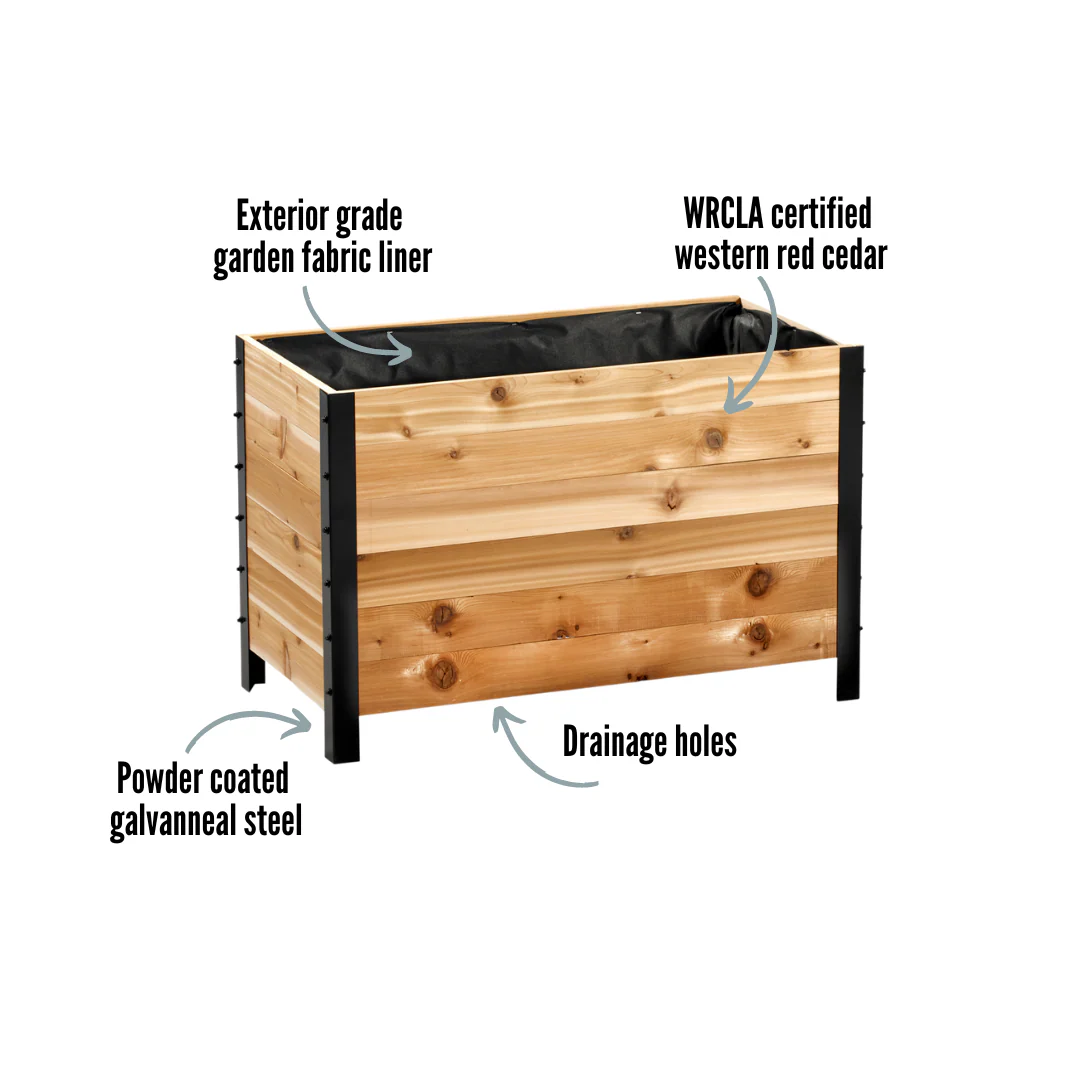 18" x 36" Planter Box - 24" Tall - Image 2