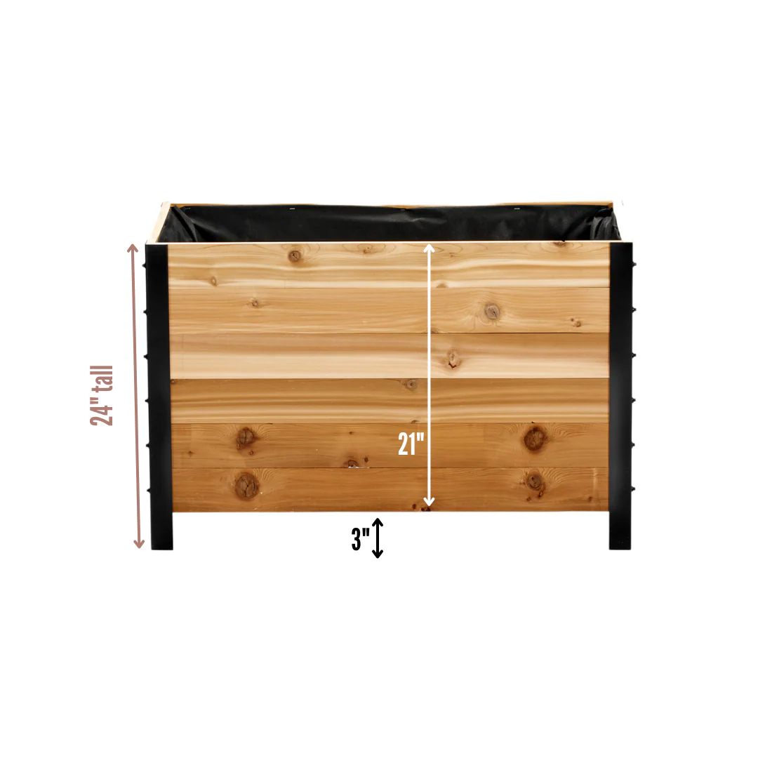 18" x 36" Planter Box - 24" Tall - Image 3