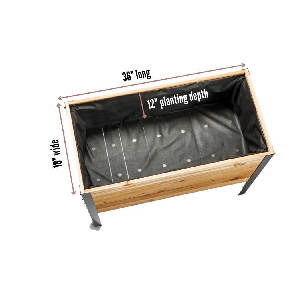 18" x 36" Planter Box - 24" Tall - Image 4