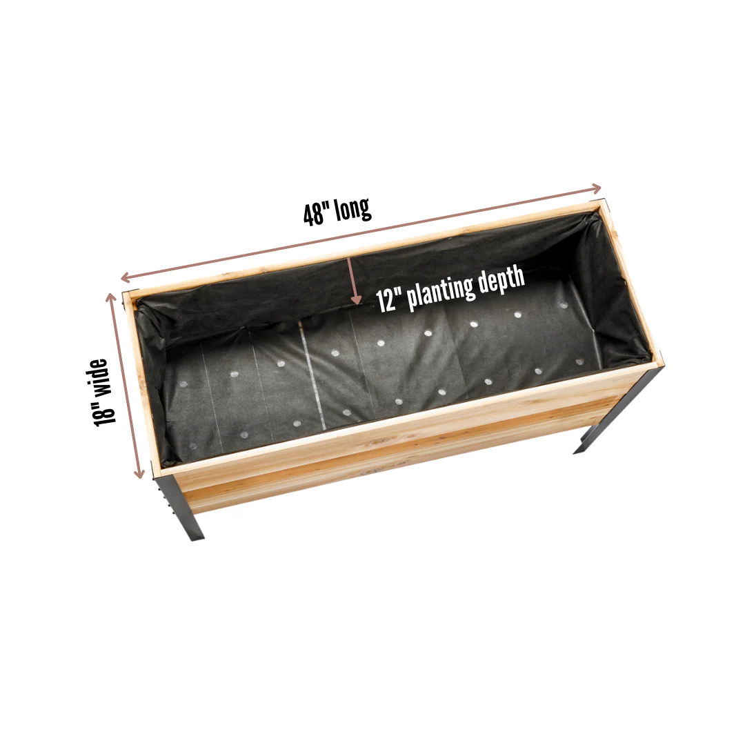 18" x 48" Planter Box - 24" Tall - Image 4