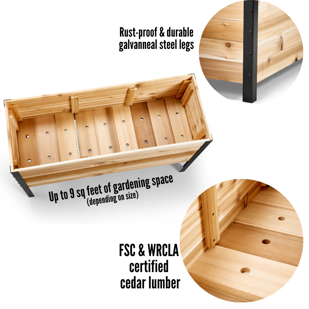 18" x 48" Planter Box - 24" Tall - Image 5
