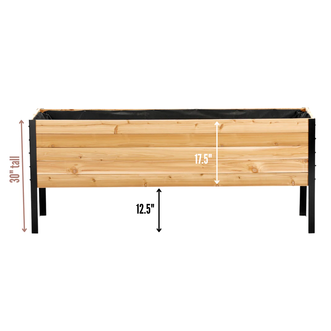 18" x 72" Raised Garden Bed - Image 3