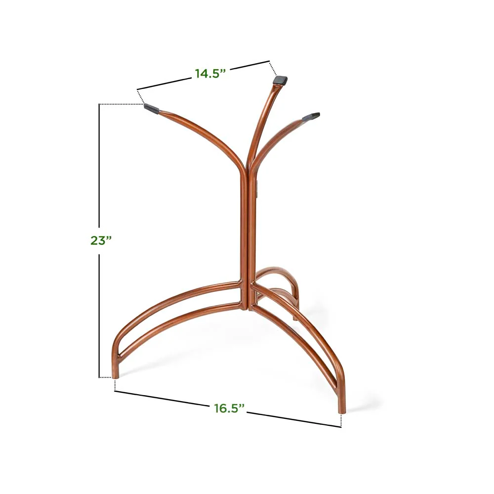 23" Folding Stand in Copper Finish for Basins - Image 3