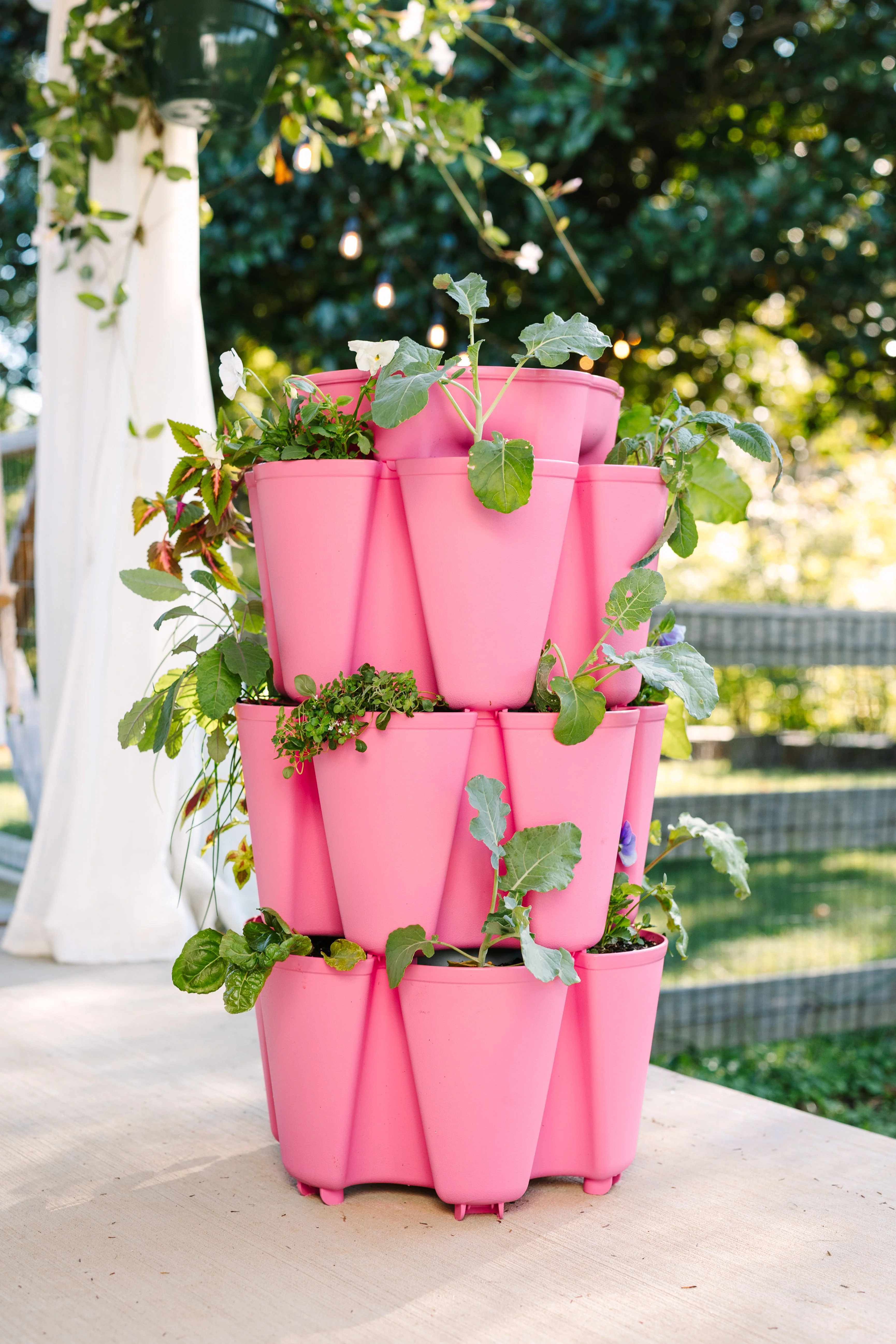 3 Tier GreenStalk Garden Original Vertical Planter - Basic Texture - Image 6