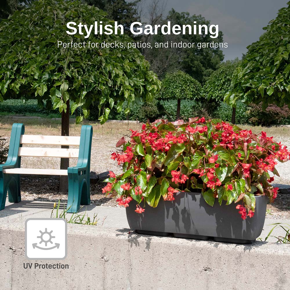 30" Rectangular Garden Planter - Image 4