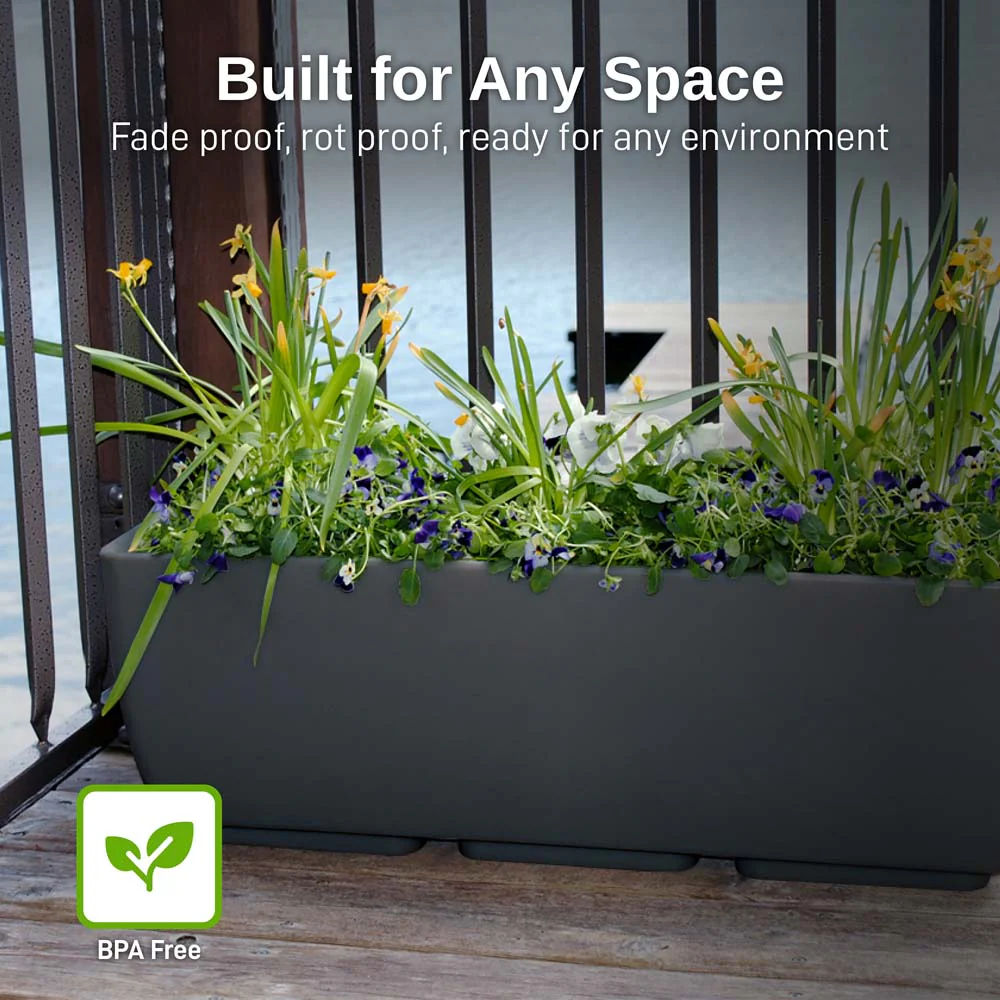 36" Rectangular Garden Planter - Image 10