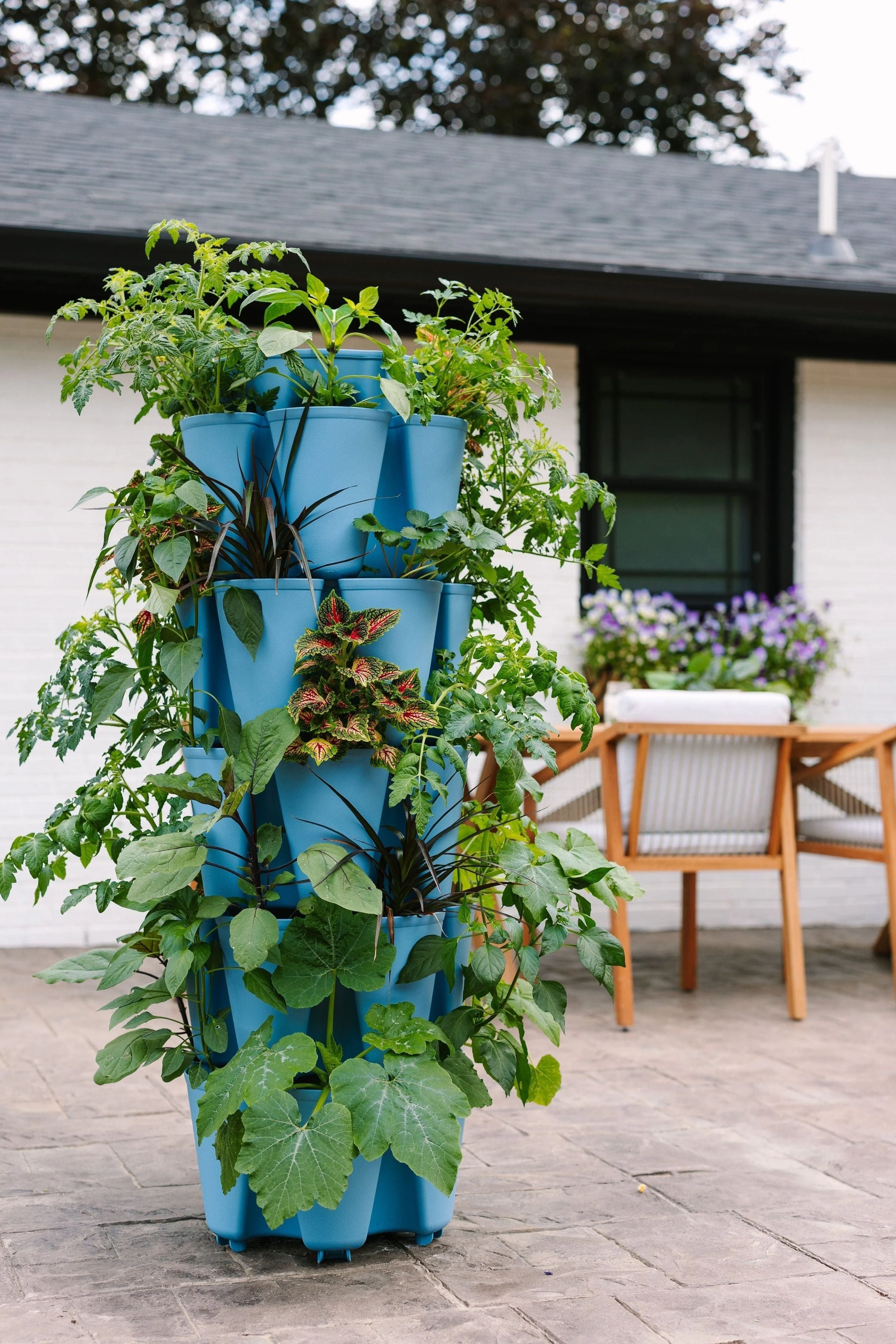 5 Tier GreenStalk Garden Original Vertical Planter - Basic Texture - Image 11