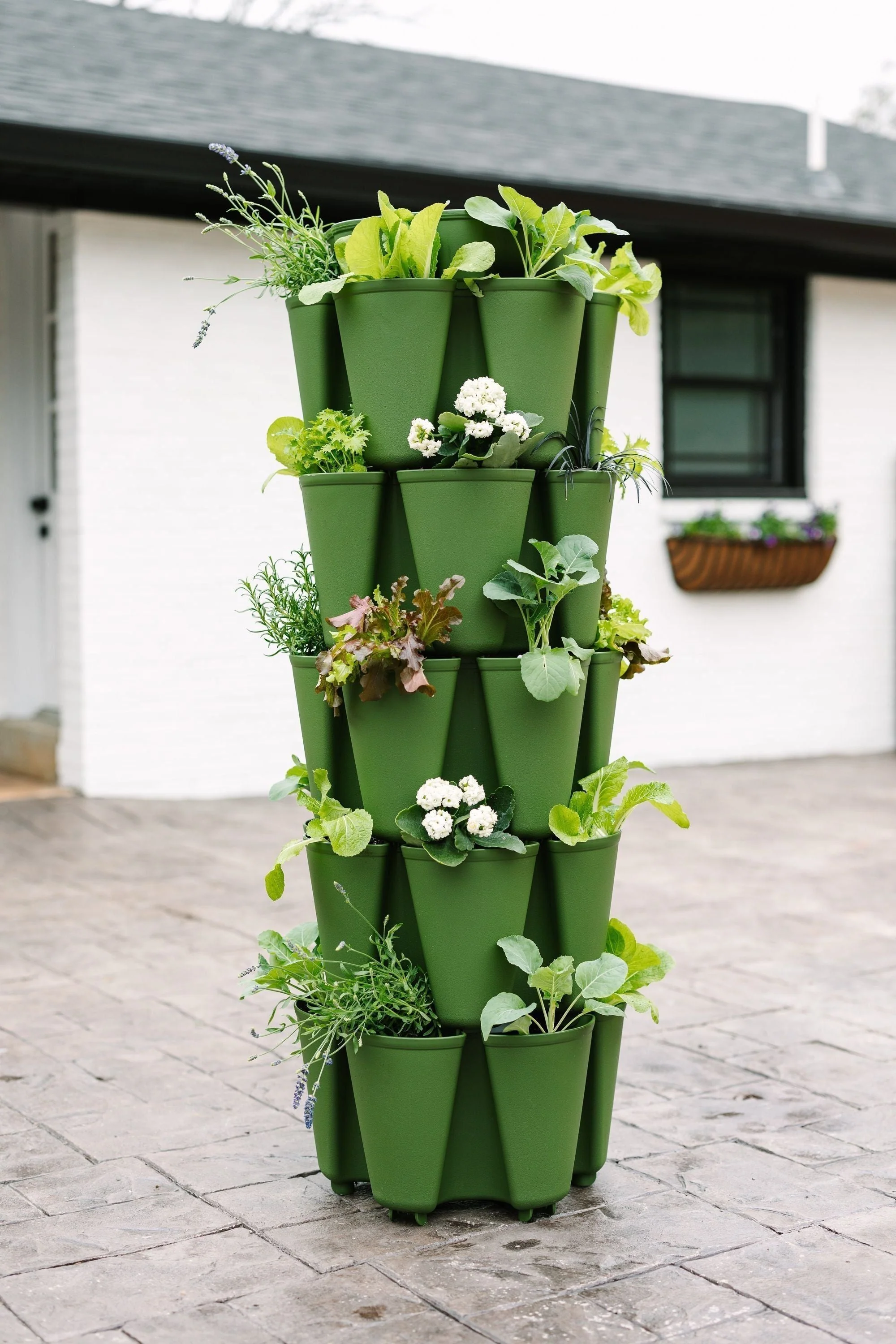 5 Tier GreenStalk Garden Original Vertical Planter - Basic Texture - Image 5