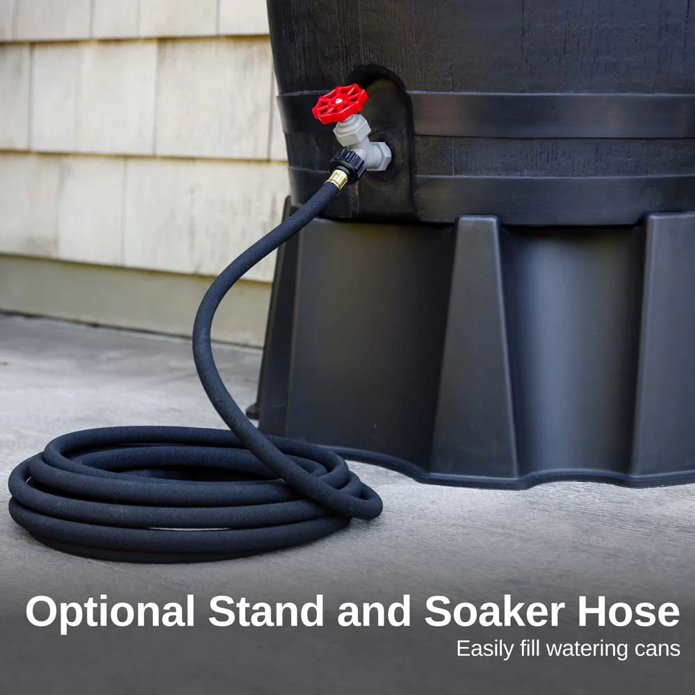 50 Gallon Eco Rain Barrel - 100% Recycled Material - Image 6