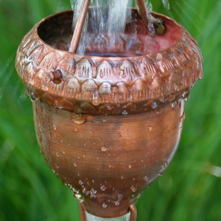 Acorn Cups Rain Chain