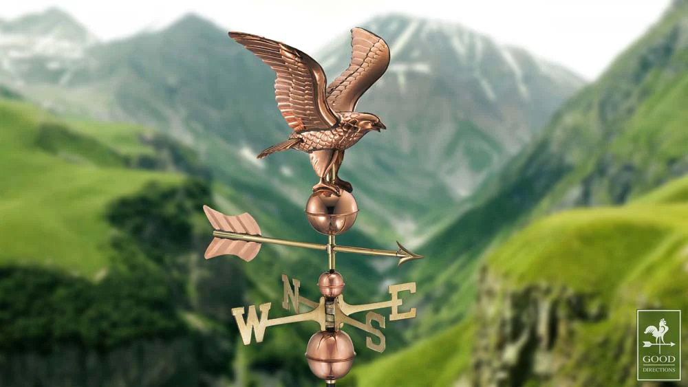 American Eagle Weathervane - Pure Copper - Image 3