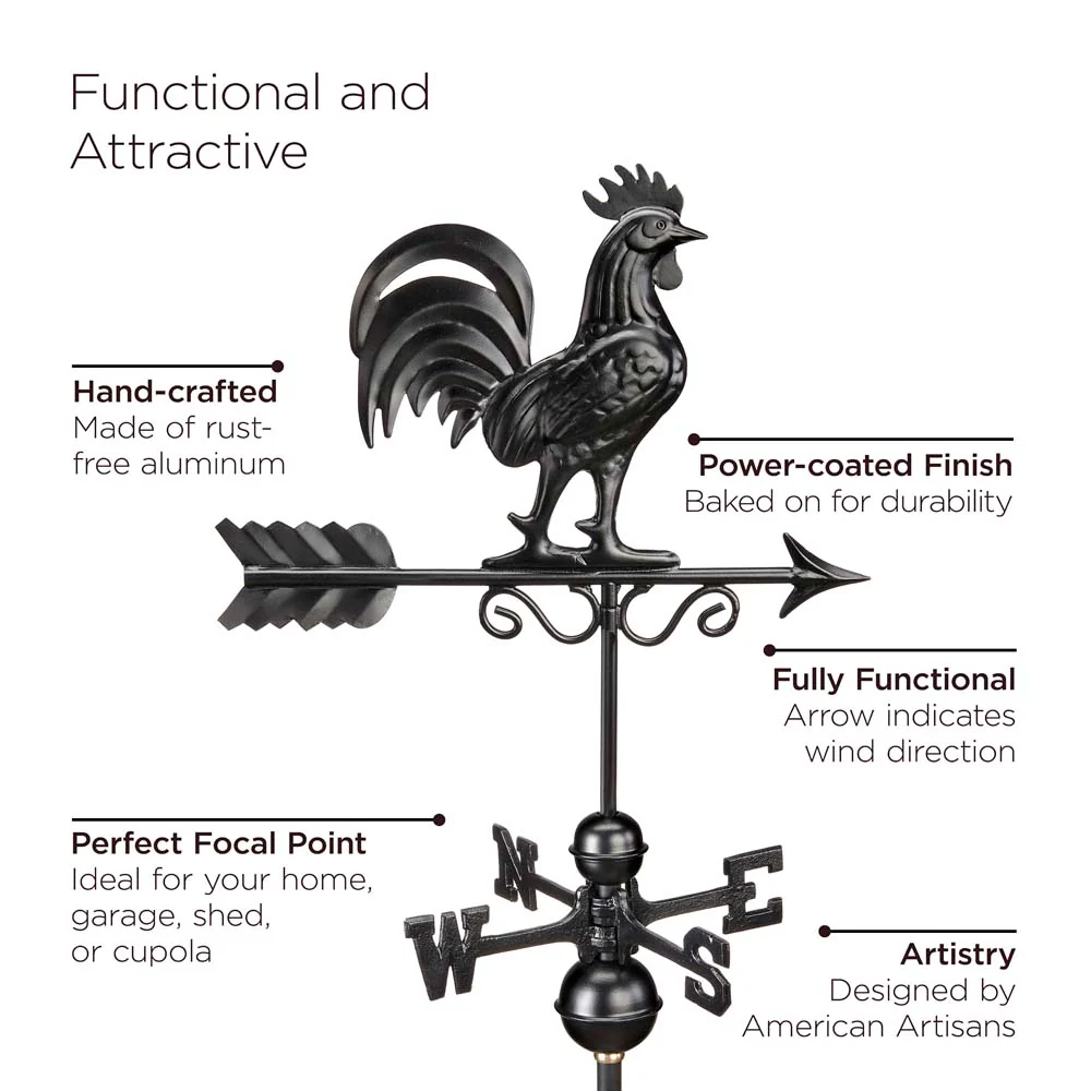 Bantam Rooster Weathervane - Image 7