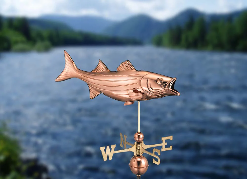 Bass Weathervane - Pure Copper - Image 3