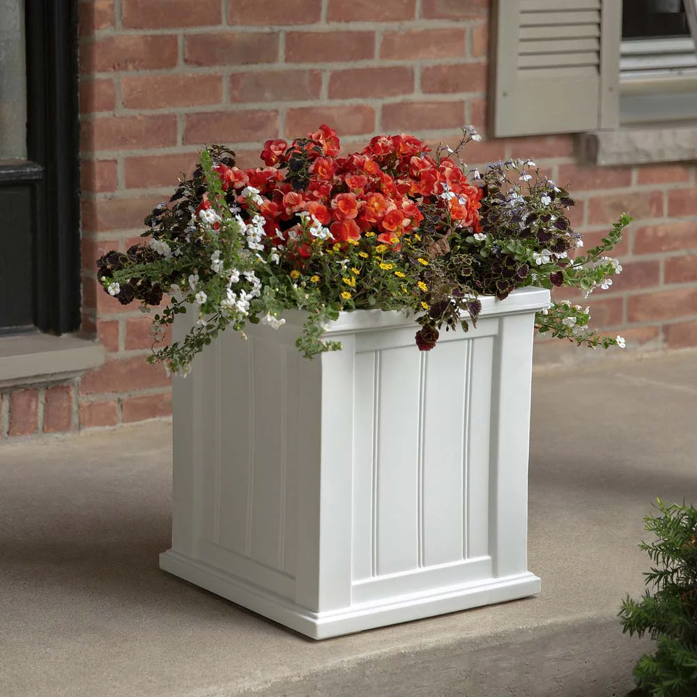 Cape Cod 16in Square Planter - Image 2