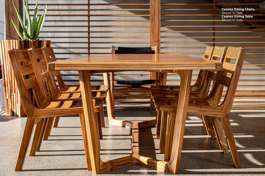 Casares Teak Dining Chair - Image 11