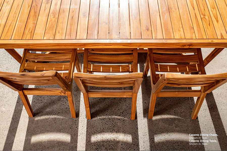Casares Teak Dining Chair - Image 9