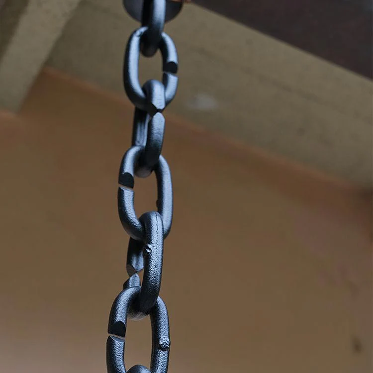 Cast Oval Links Rain Chain - Image 5