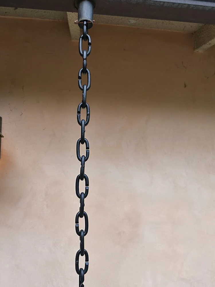 Cast Oval Links Rain Chain - Image 6