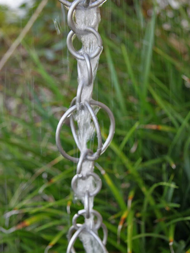 Circles Link Rain Chain - Image 5