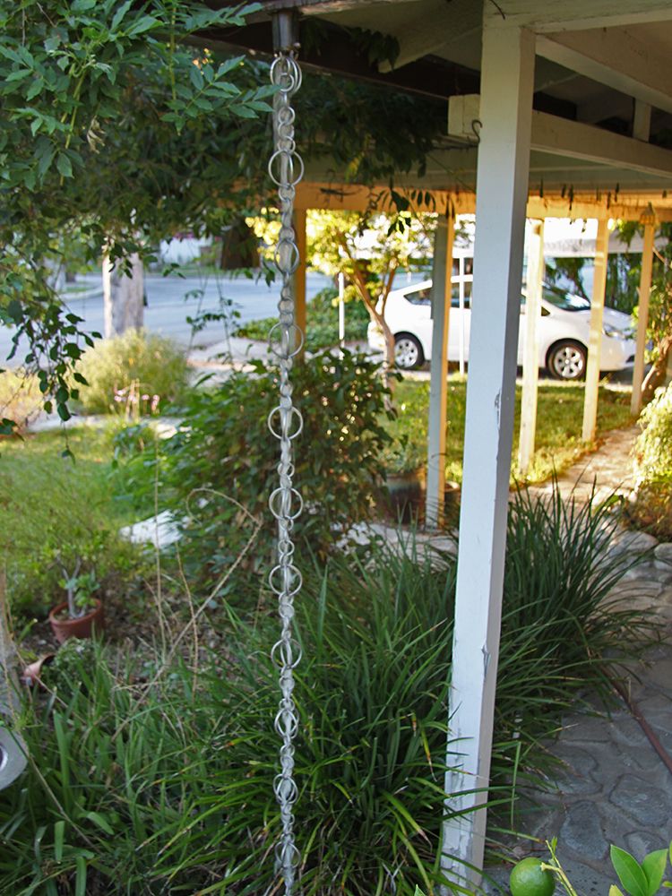 Circles Link Rain Chain - Image 6