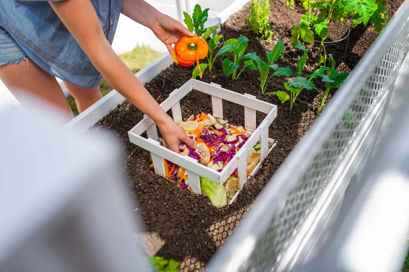 Classic 8x12 Keyhole Composting Garden - Image 4