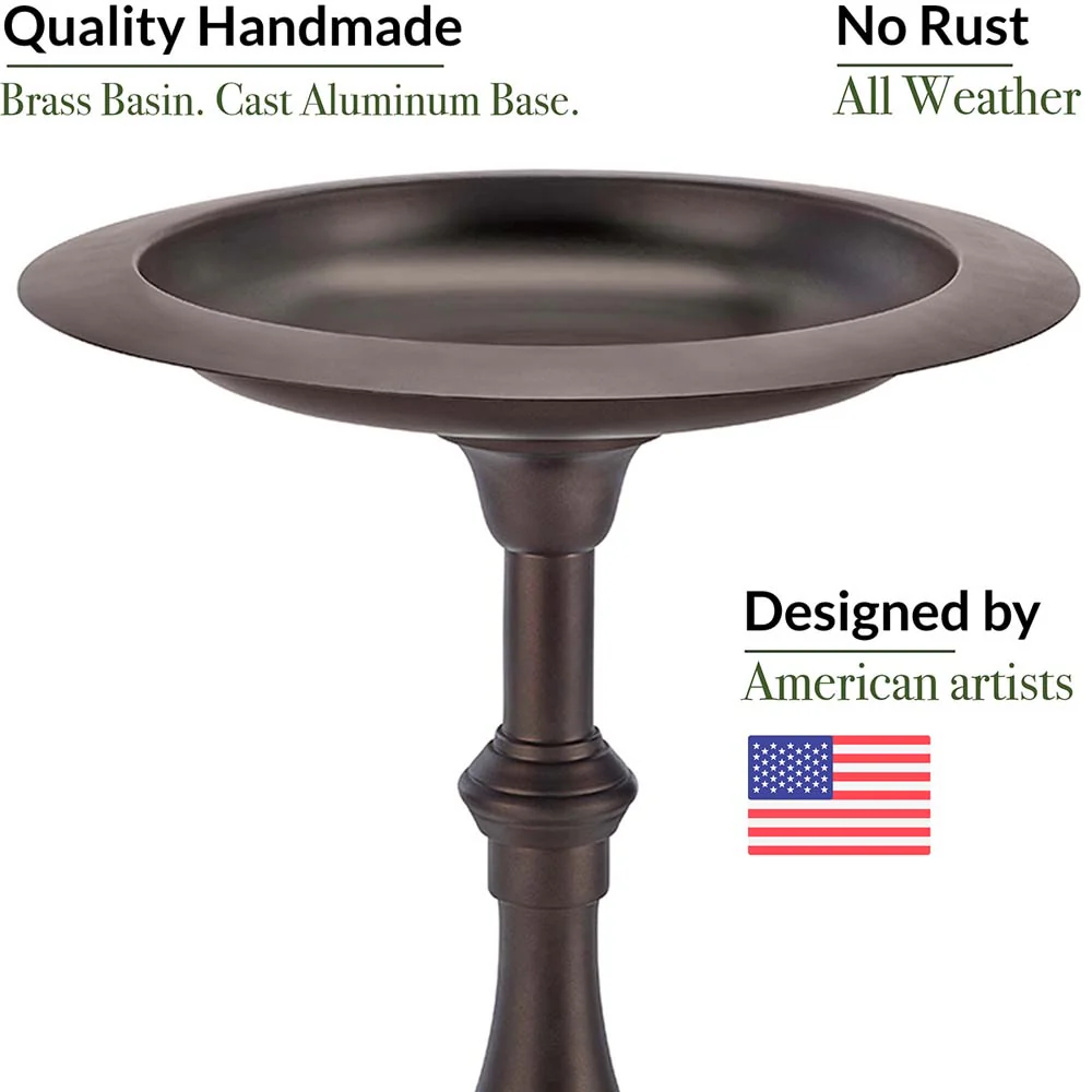 Classic Bird Bath Pedestal - Image 2