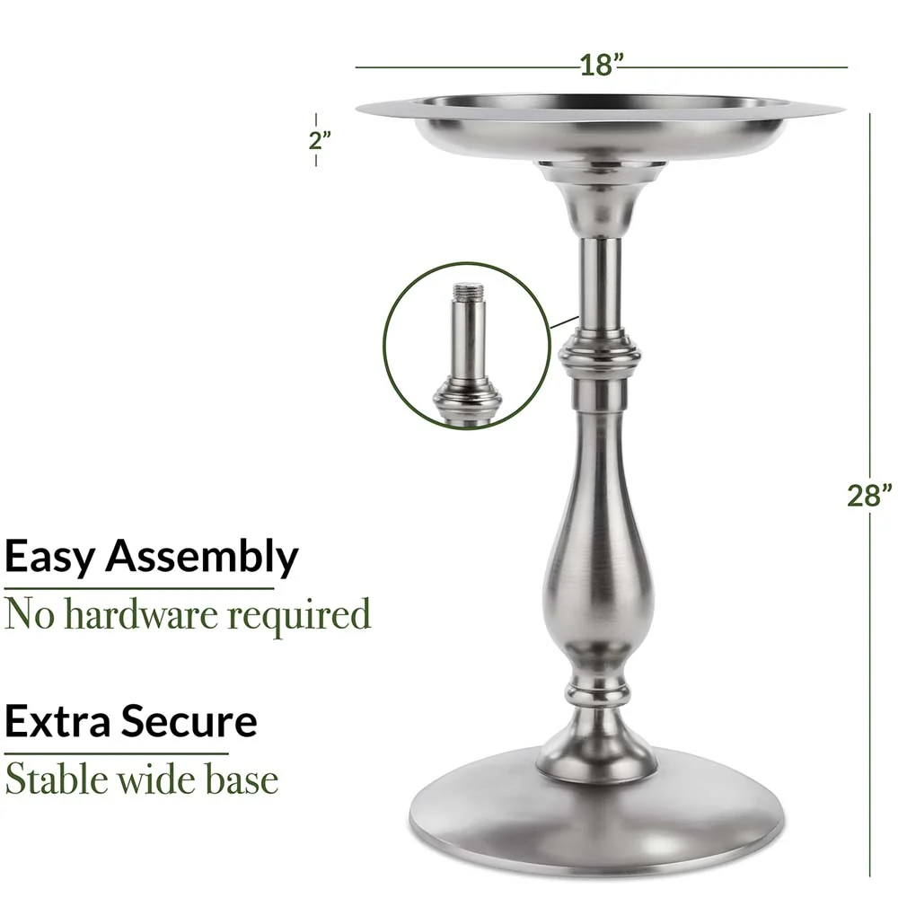 Classic Bird Bath Pedestal - Image 6