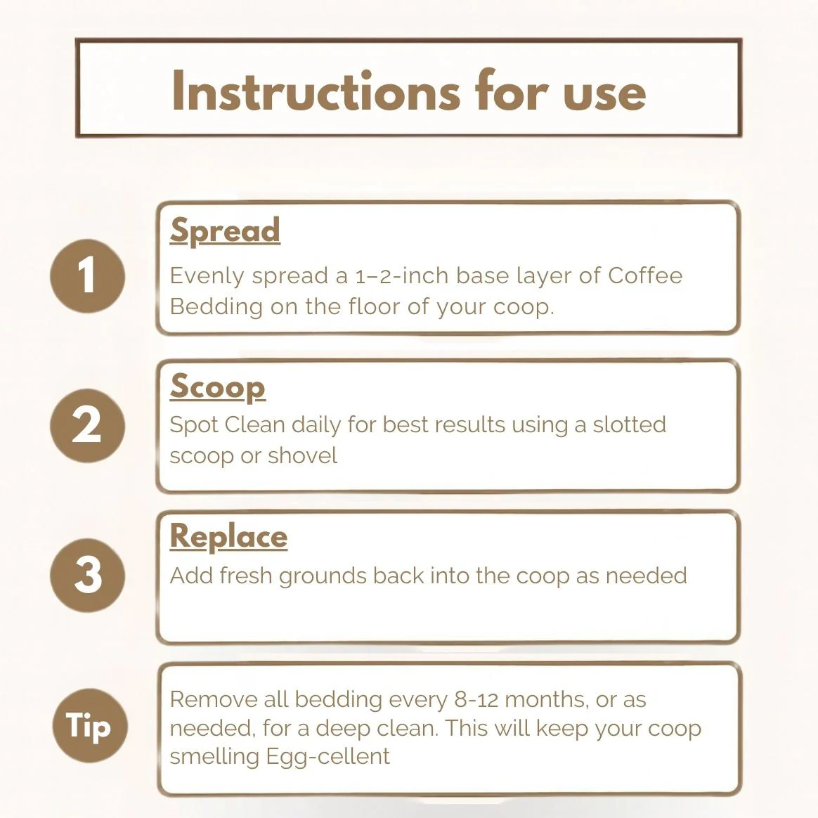 Coffee Ground Bedding - 30 LB Bag - Image 9