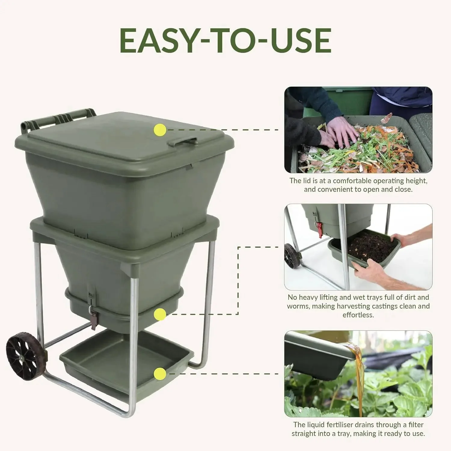 Hungry Bin Continuous Flow Worm Farm - Image 4