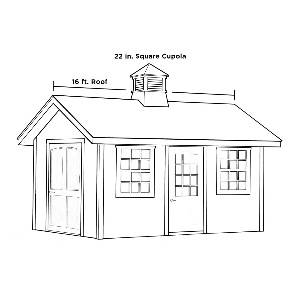 Coventry Vinyl Cupola with Copper Roof - Image 4