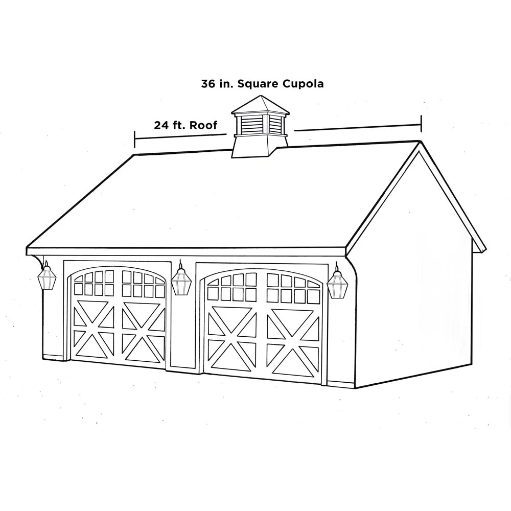 Coventry Vinyl Cupola with Copper Roof - Image 7