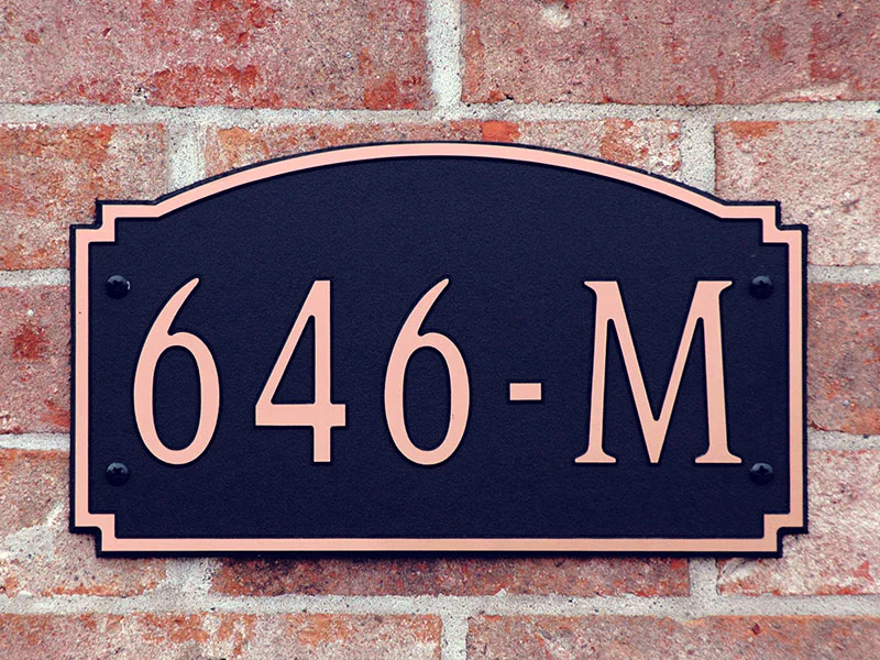 DekoRRa Address Plaque - Model 646 - Image 4