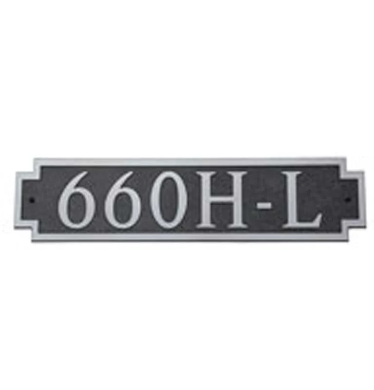 DekoRRa Address Plaque - Model 660 - Image 4