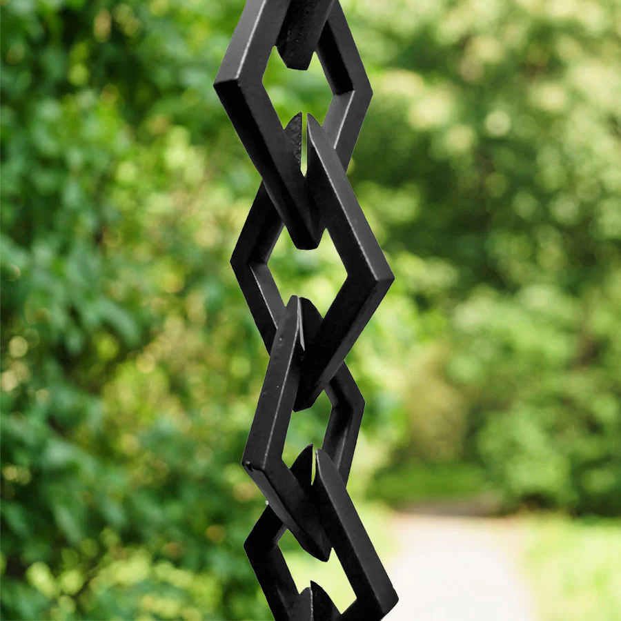 Diamond Links Rain Chain