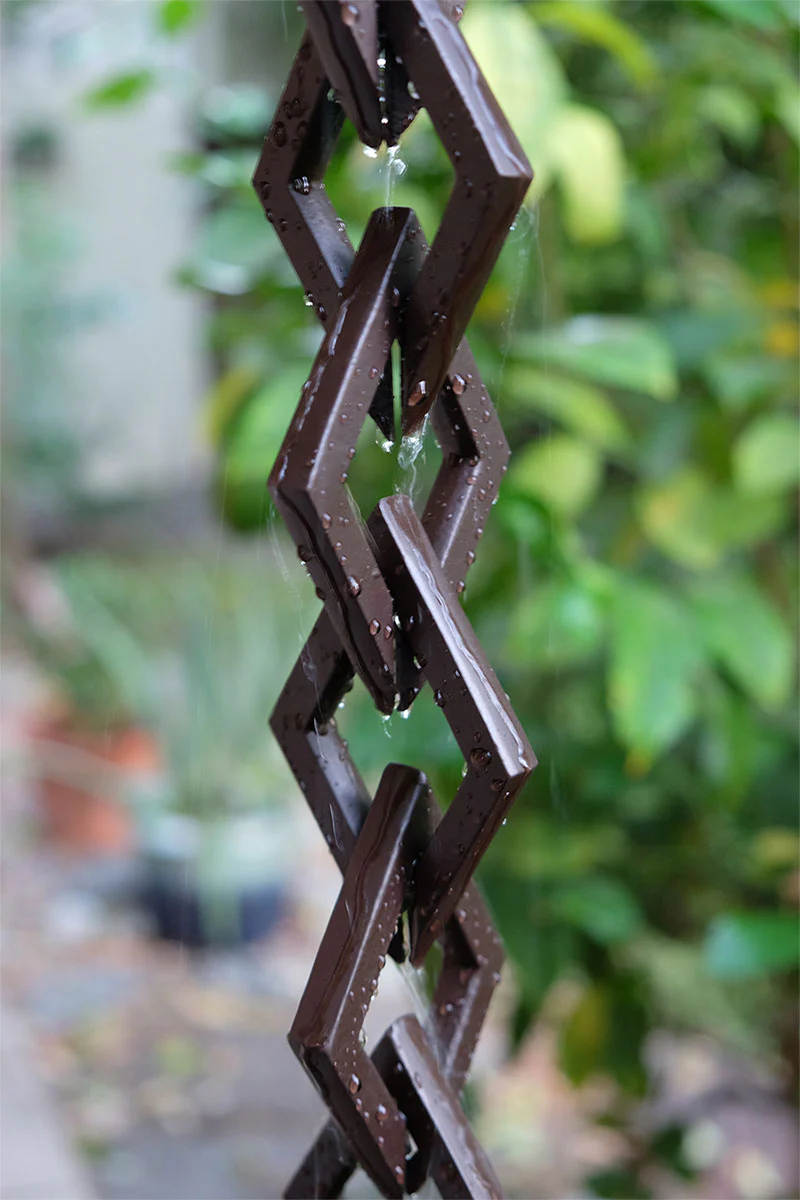 Diamond Links Rain Chain - Image 5