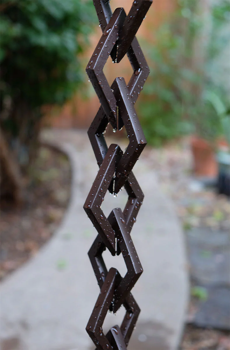 Diamond Links Rain Chain - Image 6