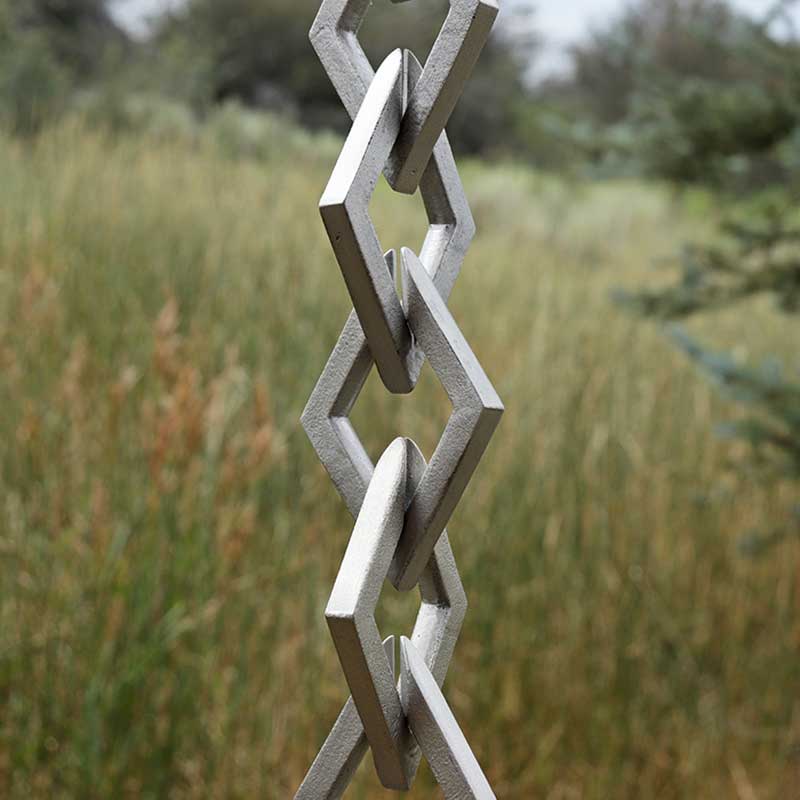 Diamond Links Rain Chain - Image 8