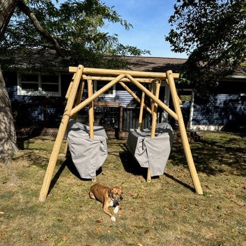 Double Glider Swing Protective Seat Covers
