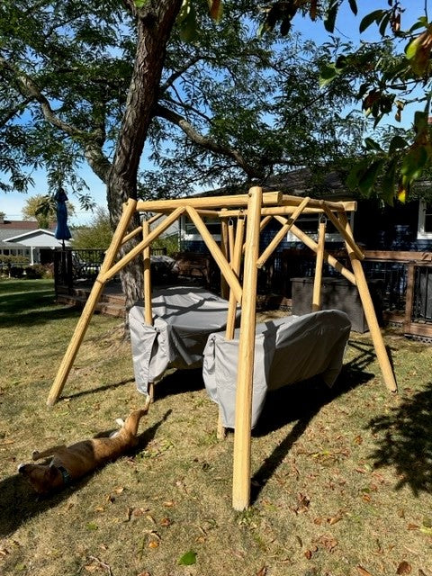Double Glider Swing Protective Seat Covers - Image 2