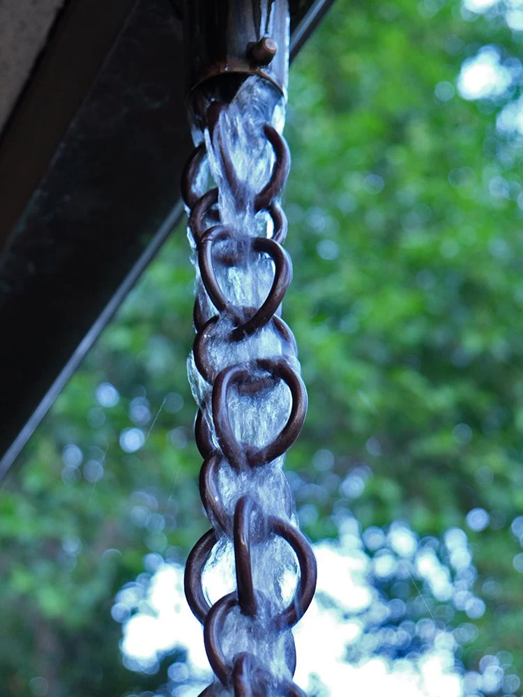 Double Loops Rain Chain - Image 4