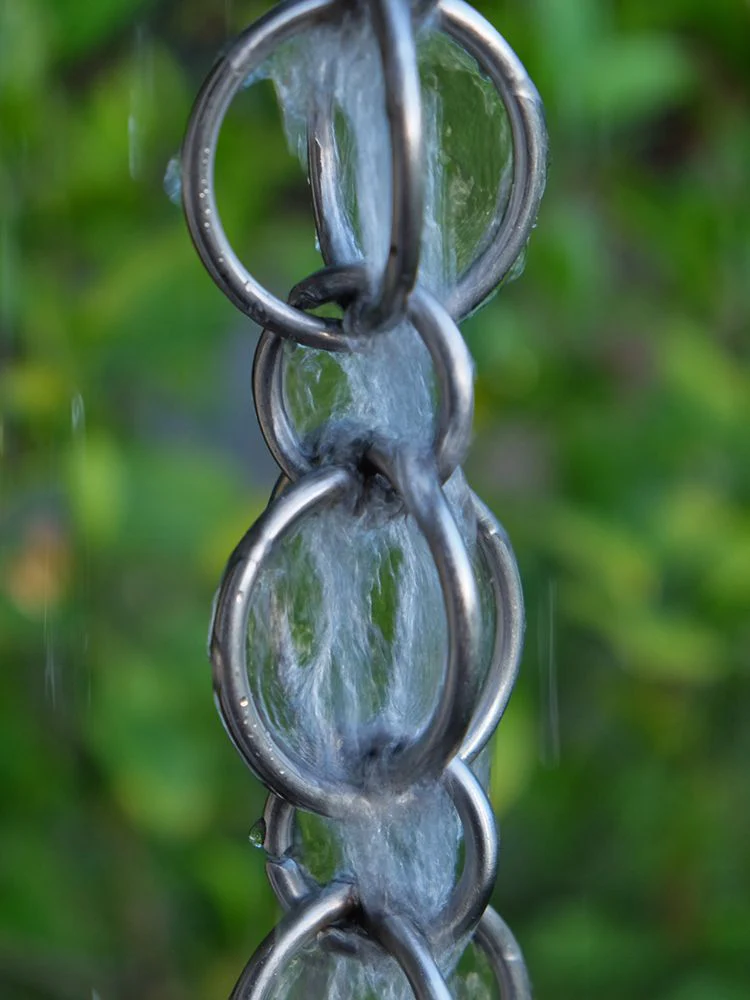 Double Loops Rain Chain - Image 8
