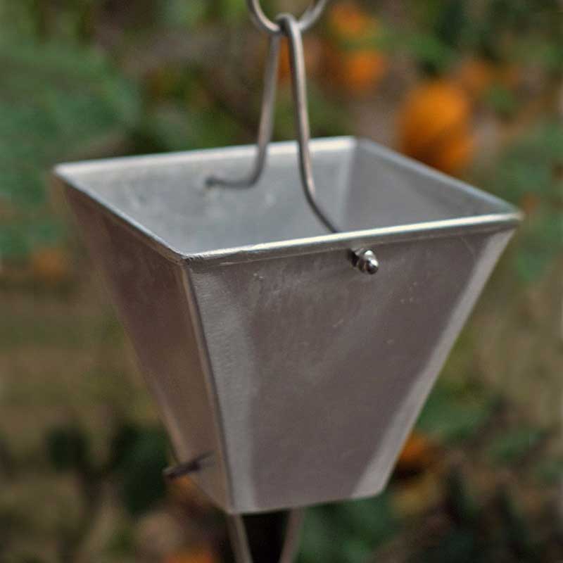 Extra Large Square Cups Rain Chain - Image 5