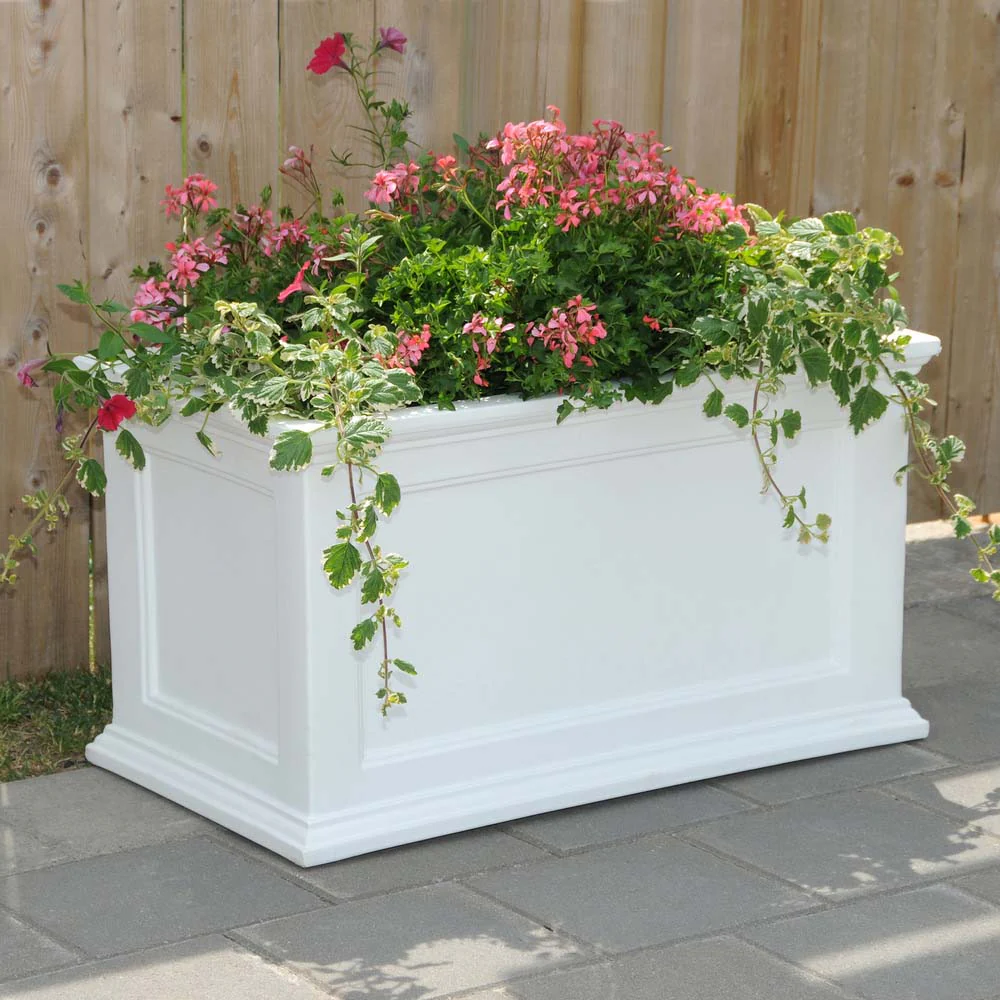 Fairfield 20in x 36in Rectangle Planter - Image 7