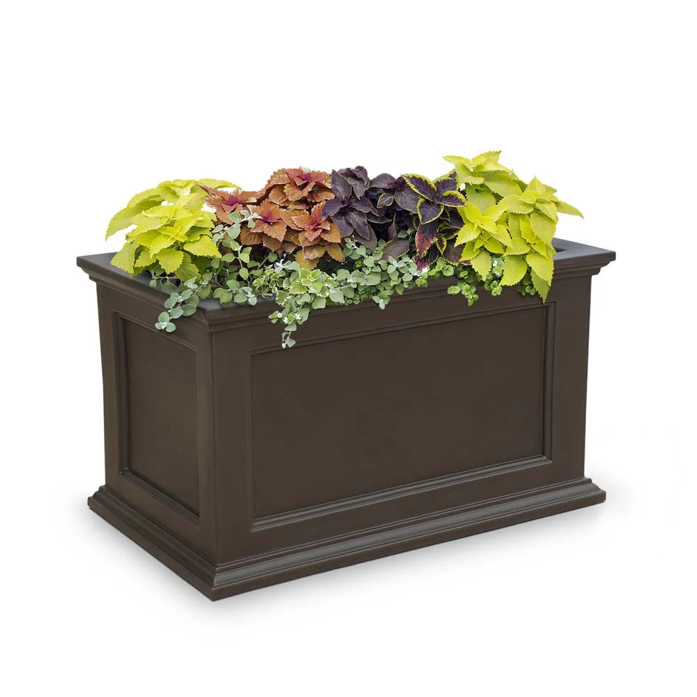 Fairfield 20in x 36in Rectangle Planter - Image 8