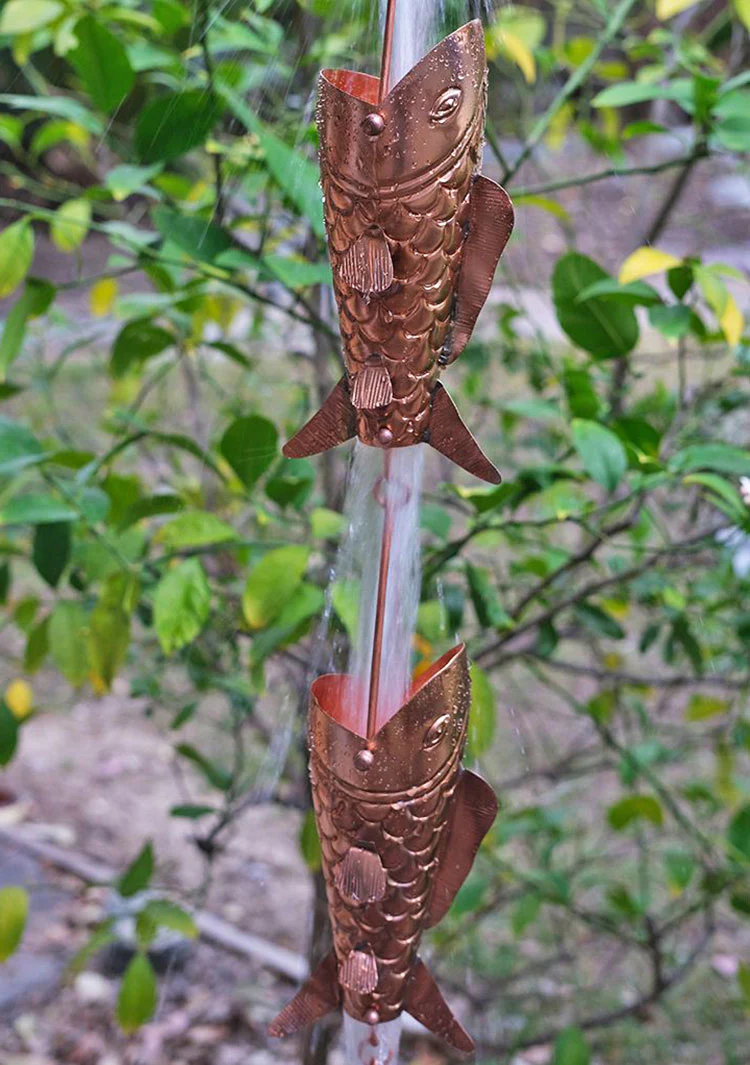 Fancy Koi Rain Chain - Image 3