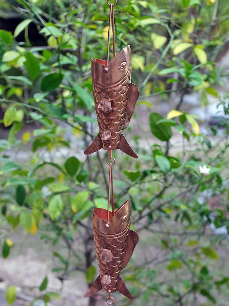 Fancy Koi Rain Chain - Image 4