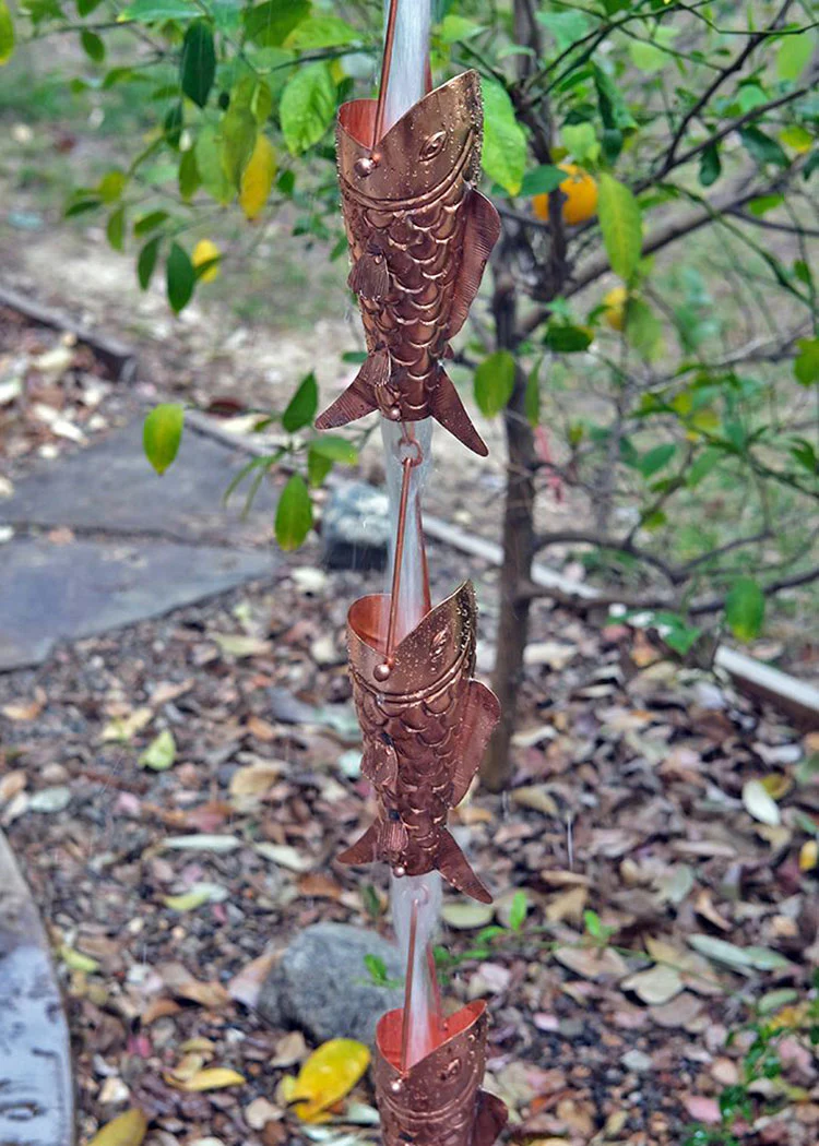 Fancy Koi Rain Chain - Image 5
