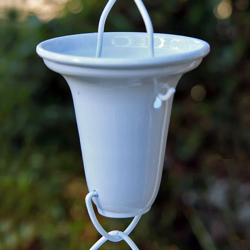 Flared Cups Rain Chain - Image 11