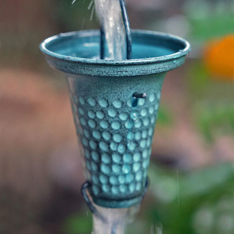 Flared Cups Rain Chain - Image 9